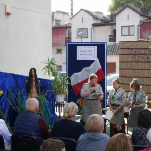 Harcerze czytają fragment Ballad i Romansów