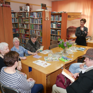 Spotkanie z panią psycholog w bibliotece