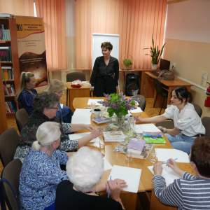 Spotkanie z panią psycholog w bibliotece