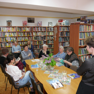 Spotkanie z panią psycholog w bibliotece