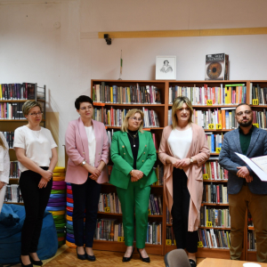 Świętowanie Dnia Bibliotekarza w Gminnej Bibliotece Publicznej w Małkini Górnej