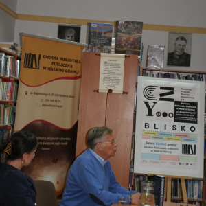 Spotkanie ze Stefanem Friedmannem w bibliotece