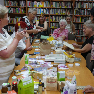 Warsztaty zielarskie w bibliotece