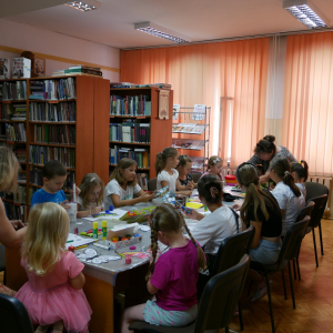 "W krainie Motyli" Zajęcia literacko-plastyczne w bibliotece