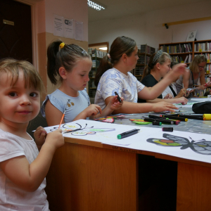 "W krainie Motyli" Zajęcia literacko-plastyczne w bibliotece