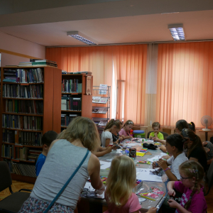 "W krainie Motyli" Zajęcia literacko-plastyczne w bibliotece