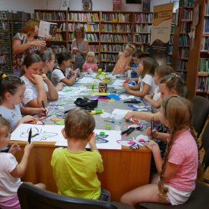 "W krainie Motyli" Zajęcia literacko-plastyczne w bibliotece