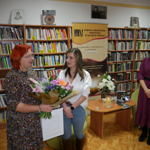 Spotkanie autorskie w bibliotece z Agnieszką Piechowicz