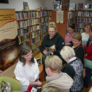 Spotkanie autorskie w bibliotece z Agnieszką Piechowicz