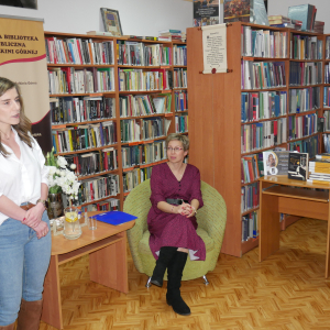 Spotkanie autorskie w bibliotece z Agnieszką Piechowicz