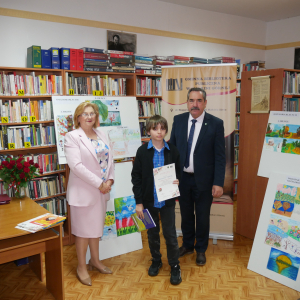 Święto Bibliotekarza i rozstrzygnięcie Gminnego Konkursu Plastycznego
