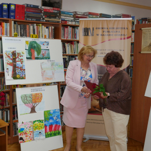 Święto Bibliotekarza i rozstrzygnięcie Gminnego Konkursu Plastycznego