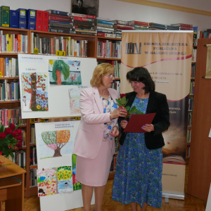 Święto Bibliotekarza i rozstrzygnięcie Gminnego Konkursu Plastycznego