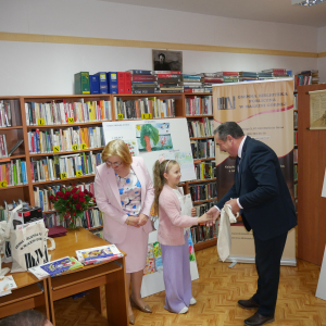 Święto Bibliotekarza i rozstrzygnięcie Gminnego Konkursu Plastycznego