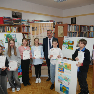 Święto Bibliotekarza i rozstrzygnięcie Gminnego Konkursu Plastycznego