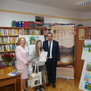 Święto Bibliotekarza i rozstrzygnięcie Gminnego Konkursu Plastycznego