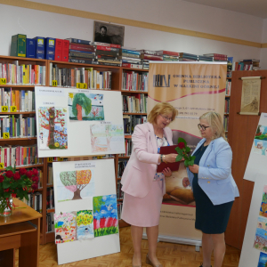 Święto Bibliotekarza i rozstrzygnięcie Gminnego Konkursu Plastycznego