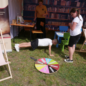 Piknik rodzinny w Szkole Podstawowej nr 1 w Małkini Górnej