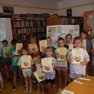 Dalekie Podróże Bolka i Lolka - zajęcia wakacyjne w bibliotece