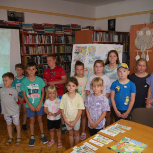 Dalekie Podróże Bolka i Lolka - zajęcia wakacyjne w bibliotece