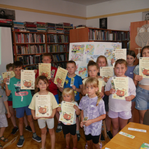 Dalekie Podróże Bolka i Lolka - zajęcia wakacyjne w bibliotece