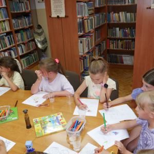 Dalekie Podróże Bolka i Lolka - zajęcia wakacyjne w bibliotece