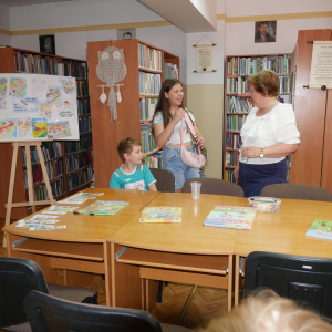 Dalekie Podróże Bolka i Lolka - zajęcia wakacyjne w bibliotece