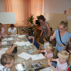 Podróże z Nelą - zajęcia wakacyjne w bibliotece