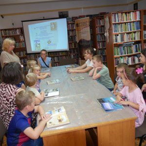 Podróże z Nelą - zajęcia wakacyjne w bibliotece