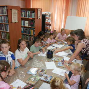 Podróże z Nelą - zajęcia wakacyjne w bibliotece