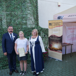 Narodowe Czytanie 2025  - czytanie Poezji Jana Kochanowskiego w Gminnej Bibliotece Publicznej w Małkini Górnej