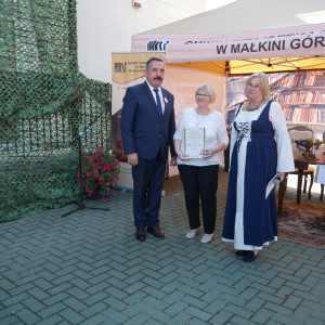 Narodowe Czytanie 2025  - czytanie Poezji Jana Kochanowskiego w Gminnej Bibliotece Publicznej w Małkini Górnej
