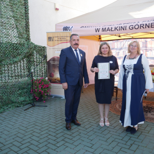 Narodowe Czytanie 2025  - czytanie Poezji Jana Kochanowskiego w Gminnej Bibliotece Publicznej w Małkini Górnej