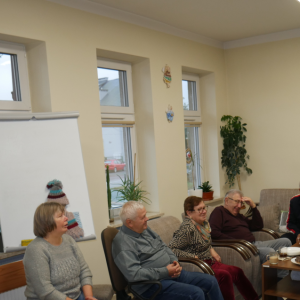 Jesienne spotkanie z Seniorami w Klubie Senior + w Małkini Górnej