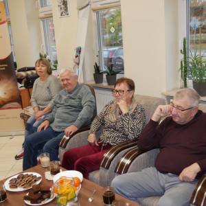 Jesienne spotkanie z Seniorami w Klubie Senior + w Małkini Górnej