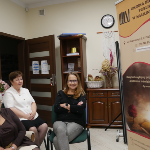 Jesienne spotkanie z Seniorami w Klubie Senior + w Małkini Górnej