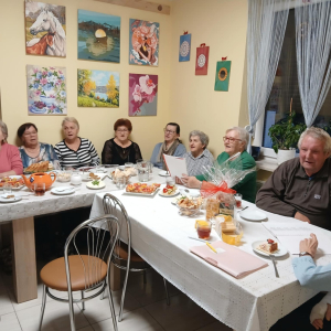 Spotkanie w Klubie Senior+ w Prostyni