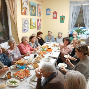 Spotkanie w Klubie Senior+ w Prostyni