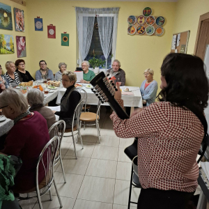 Spotkanie w Klubie Senior+ w Prostyni