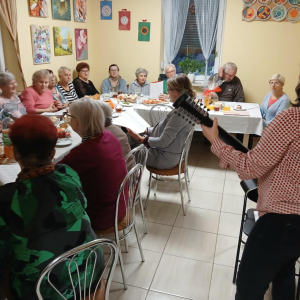 Spotkanie w Klubie Senior+ w Prostyni