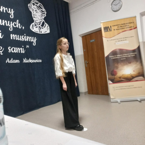 Gminny Konkurs Recytatorski w S.P. w Orle