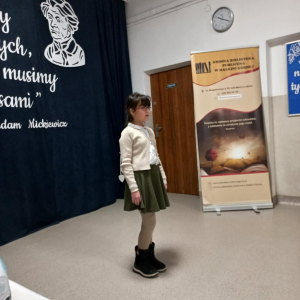 Gminny Konkurs Recytatorski w S.P. w Orle