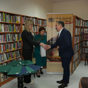 Uroczyste otwarcie wyremontowanej siedziby Gminnej Biblioteki Publicznej 