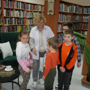 Zajęcia dla dzieci "Bezpieczne ferie w bibliotece"