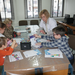 Zajęcia dla dzieci "Bezpieczne ferie w bibliotece"