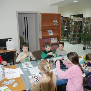 Magiczna zimowa kraina -feryjne spotkanie z dziećmi w bibliotece