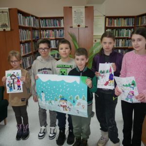 Magiczna zimowa kraina -feryjne spotkanie z dziećmi w bibliotece