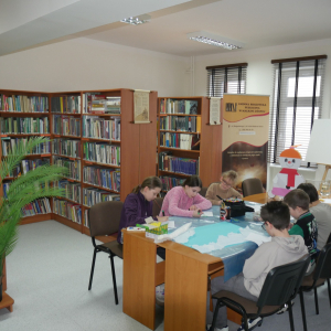 Magiczna zimowa kraina -feryjne spotkanie z dziećmi w bibliotece