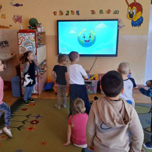 Spotkanie z przedszkolakami w Szkole Podstawowej w Kiełczewie