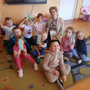 Spotkanie z przedszkolakami w Szkole Podstawowej w Kiełczewie